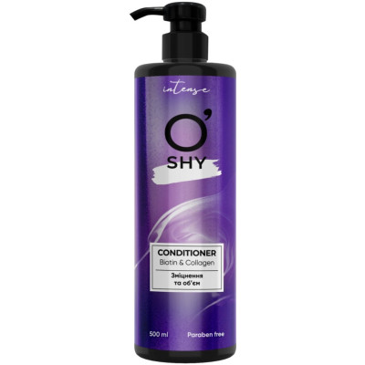 Кондиционер для волос O'Shy Intense Biotin & Collagen Укрепление и объем 500 мл (4820263232989)