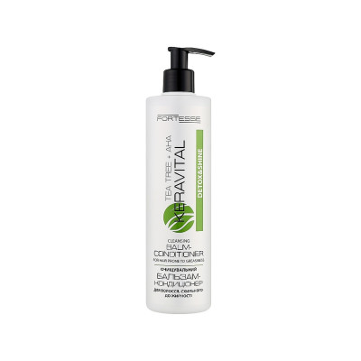 Кондиционер для волос Fortesse Professional Detox & Shine С чайным деревом и AHA-кислотами 400 мл (4823115504500)