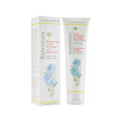 Крем для волос L'Erbolario для секущихся вол. с льняным маслом и экстрактом льна 150 мл (2214010009535)