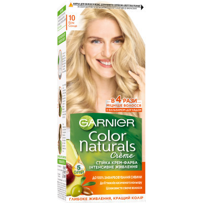 Краска для волос Garnier Color Naturals 10 Белое солнце 110 мл (3600540676795)