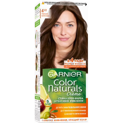 Краска для волос Garnier Color Naturals 4 1/2 Темный шоколад 110 мл (3600540999153)