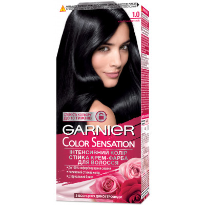 Краска для волос Garnier Color Sensation 1.0 Ультрачерный 110 мл (3600541135765)