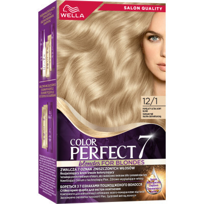 Краска для волос Wella Color Perfect 12/1 Перламутровый блонд (4064666824017)