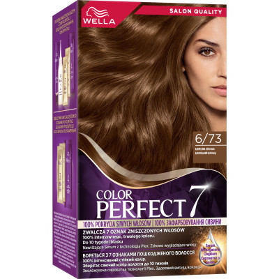 Краска для волос Wella Color Perfect 6/73 Карамельный шоколад (4064666598338)