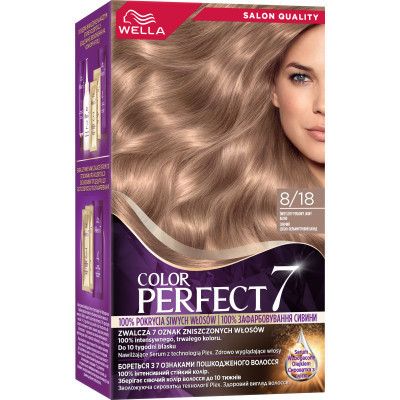 Краска для волос Wella Color Perfect 8/18 Сияющий светло-перламутровый блонд (4064666598390)