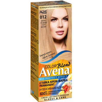 Краска для волос Acme Color Avena Blond Color Стойкая 012 - Светло-русый (4823115502483)