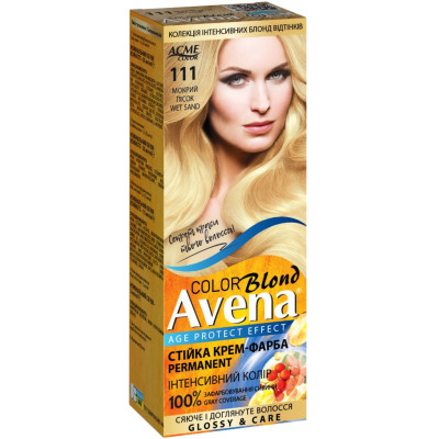 Краска для волос Acme Color Avena Blond Color Стойкая 111 - Мокрый песок (4823115502445)