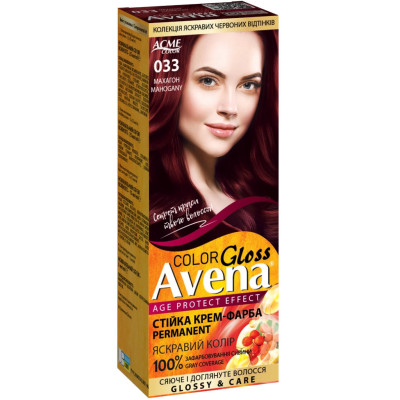 Краска для волос Acme Color Avena Gloss Color Стойкая 033 - Махагон (4823115502704)
