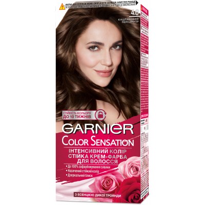 Краска для волос Garnier Color Sensation 4.0 Каштановый перламутр 110 мл (3600541135802)