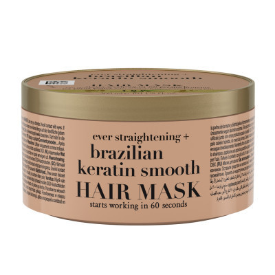 Маска для волосся OGX Brazilian Keratin Smooth Розгладжувальна 300 мл (3574661711003)