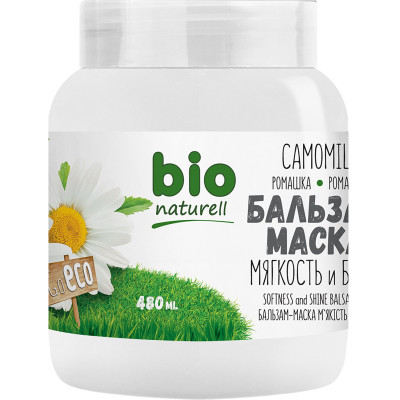 Маска для волосся Bio Naturell Ромашка М'якість і блиск 480 мл (4820168432040)