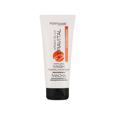 Маска для волос Fortesse Professional Color & Shine С аргановым маслом и UV-фильтром 200 мл (4823115504470)