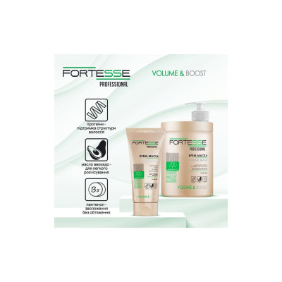 Маска для волос Fortesse Professional Volume & Boost 200 мл (4823115500212)