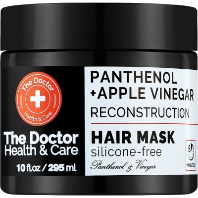 Маска для волос The Doctor Health & Care Panthenol + Apple Vinegar Reconstruction 295 мл (8588006042580)