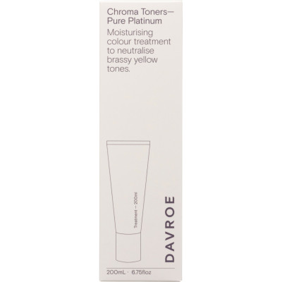 Відтінковий бальзам Davroe Chroma Colour Treatments Pure Platinum Toner 200 мл (9326123009517)