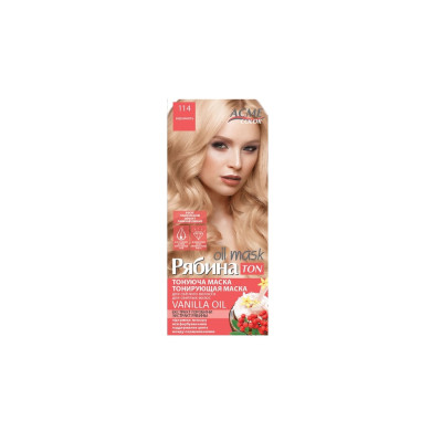 Відтінковий бальзам Acme Color Hair Care Ton Oil Mask 114 - Карамель (4820197009435)