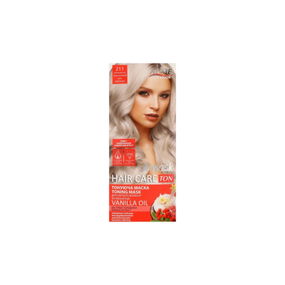 Відтінковий бальзам Acme Color Hair Care Ton Oil Mask 211 - Попелясто-платиновий (4820197009466)