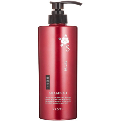 Шампунь Kumano Tsubaki Red Camellia Oil 600 мл (4513574017245)