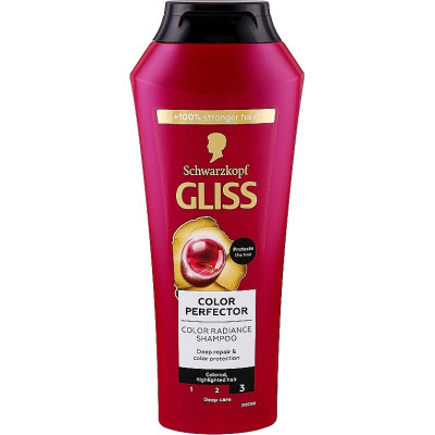 Шампунь Gliss Color Perfector Repair & Protect Shampoo 400 мл (9000100549691)