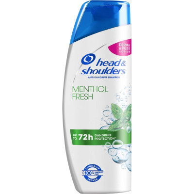 Шампунь Head & Shoulders Против перхоти Свежесть ментола 250 мл (8006540063385)