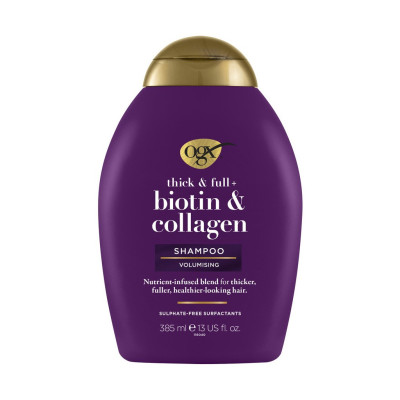 Шампунь OGX Biotin&Collagen для позбавлених об'єму, тонк. волосся 385 мл (0022796976703)