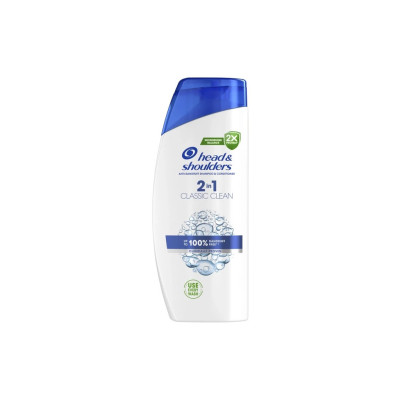 Шампунь Head & Shoulders 2 в 1 Против перхоти Основной уход 625 мл (8700216304948)