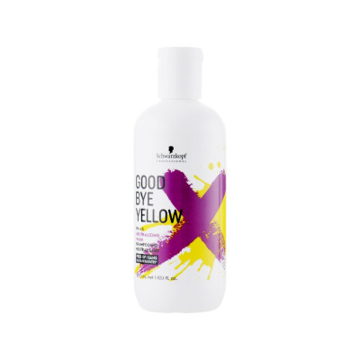 Шампунь Schwarzkopf Professional Goodbye Yellow Бессульфатный с антижелтым эффектом 300 мл (4045787736410)
