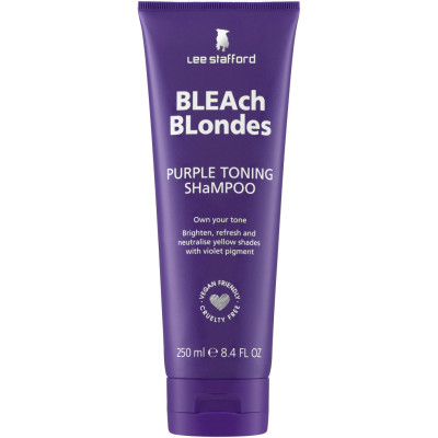 Шампунь Lee Stafford Bleach Blondes Purple Toning для осветленных волос 250 мл (5060282705777)