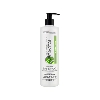 Шампунь Fortesse Professional Detox & Shine С чайным деревом и AHA-кислотами 400 мл (4823115504494)