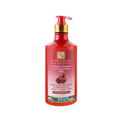 Шампунь Health and Beauty Для здоровья и блеска волос с экстрактом граната 780 мл (7290014043732)