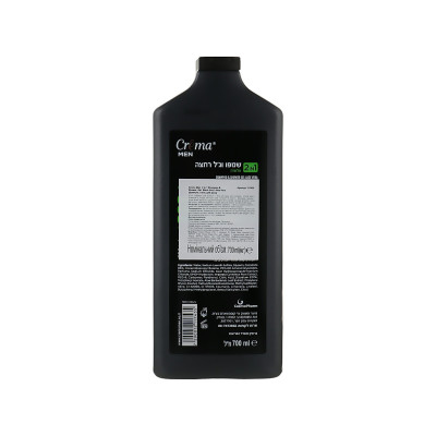 Шампунь Crema Men 2в1 Алое Вера 700 мл (7290012117435)