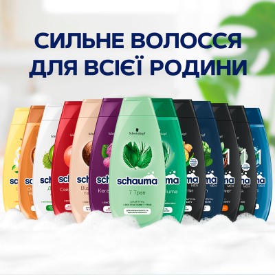 Шампунь Schauma Men 3 в 1 Свежесть из алоэ вера 400 мл (9000101284799)