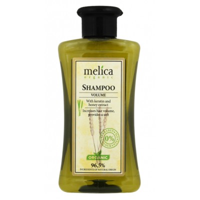 Шампунь Melica Organic с кератином и экстрактом меда 300 мл (4770416340606)