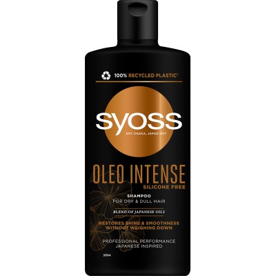 Шампунь Syoss Oleo Intense для сухих и тусклых волос 440 мл (9000101712353)