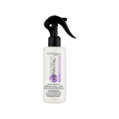 Спрей для волос Fortesse Professional Filling & Shine Филлер термозащитный с гиалуроновой кислотой 180 мл (4823115504555)