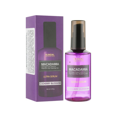 Сыворотка для волос Kundal Macadamia Ultra Hair Serum Cherry Blossom 100 мл (8809568740845)