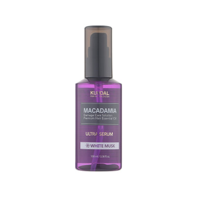 Сыворотка для волос Kundal Macadamia Ultra Hair Serum White Musk 100 мл (8809568740869)