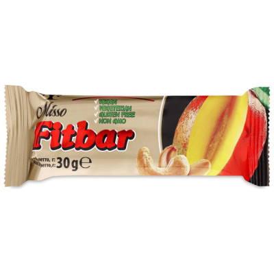 Батончик Misso Fitbar Манго и кешью 30 г (4820232570364)