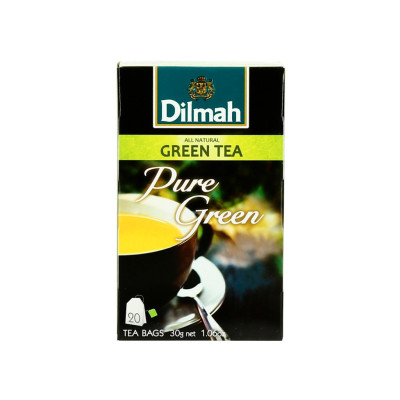 Чай Dilmah Зеленый 20х1.5 г (9312631142433)