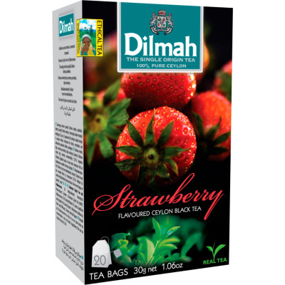 Чай Dilmah Клубника 20х1.5 г (9312631142228)