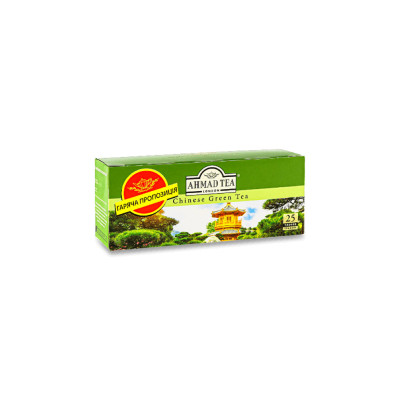 Чай Ahmad Tea Китайский Зеленый 25х1.8 г (54881011198)