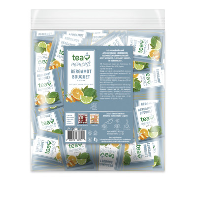 Чай Tea Moments Bergamot Bouquet чёрный 50х1.8 г (tm.01541)