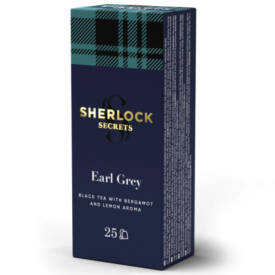 Чай Sherlock Secrets Earl Grey черный 25х2 г (shs.00797)