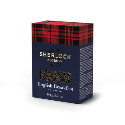 Чай Sherlock Secrets English Breakfast черный листовой 100 г (shs.00902)