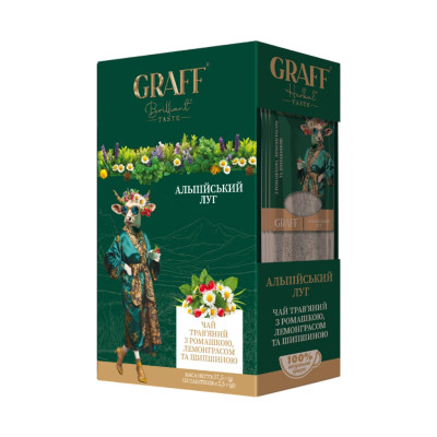 Чай Graff Альпійський луг Alpine Meadow 15х2.5 г (4820279612119)