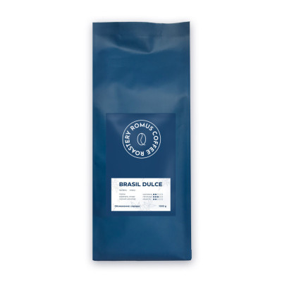 Кофе Romus Brasilia Dulce в зернах 1 кг (659638)