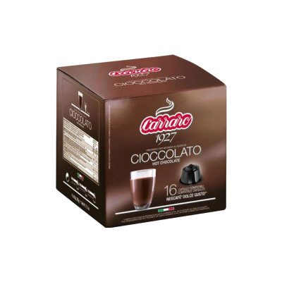 Кофе Carraro Cioccolato Dolce Gusto в капсулах 16х7 г (8000604900753)