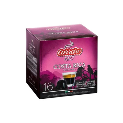 Кофе Carraro Costa Rica Dolce Gusto в капсулах 16х7 г (8000604900869)