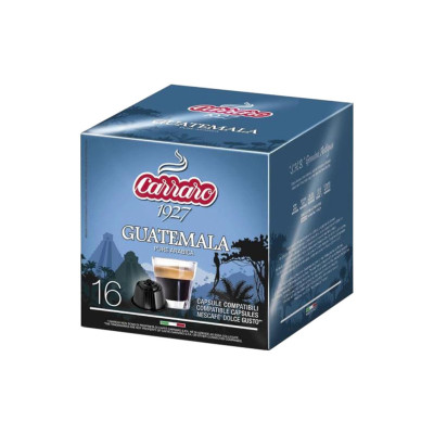 Кофе Carraro Guatemala Dolce Gusto в капсулах 16х7 г (8000604900890)