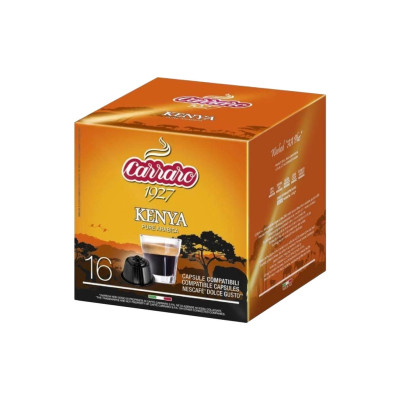 Кофе Carraro Kenya Dolce Gusto в капсулах 16х7 г (8000604900883)